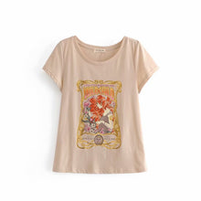 Load image into Gallery viewer, Boho Tees,Vintage T shirt ,Beautiful Queen
