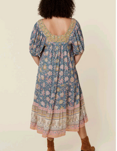 Bohemian Midi Dress ,Beachwear Lady, Happie Dresses Robe