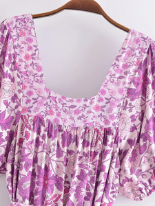 Bohemian Midi Dress ,Beachwear Lady, Happie Dresses Robe
