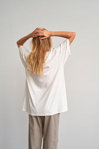 Boho Tees,Vintage T shirt ,statue floral print