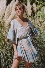 Load image into Gallery viewer, Mini Dress, Boho Sundress,Floral Print
