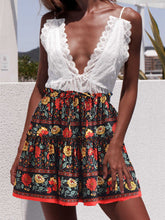 Load image into Gallery viewer, Boho Mini Skirt ,Bohemian Rayon Cotton Skirts
