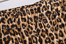 Load image into Gallery viewer, Leopard Print Bohemian Pants ,Wide Leg Boho Pants
