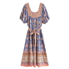Load image into Gallery viewer, Bohemian Midi Dress ,Beachwear Lady, Happie Dresses Robe
