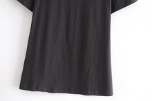 Load image into Gallery viewer, Boho Tees,Vintage T shirt ,statue floral print
