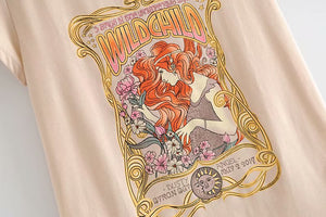 Boho Tees,Vintage T shirt ,Beautiful Queen