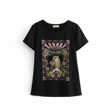 Load image into Gallery viewer, Boho Tees,Vintage T shirt ,Beautiful Queen
