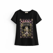 Load image into Gallery viewer, Boho Tees,Vintage T shirt ,Beautiful Queen
