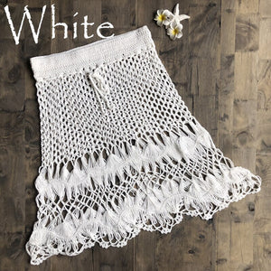 Solid hollow,Bohemian Mini skirts,Boho Skirts