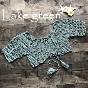Solid hollow,Bikini Tops,Biquini Swim Beachwear