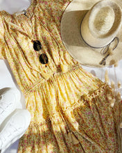 Load image into Gallery viewer, Floral print , Bohemian  dress , Boho mini vestidos
