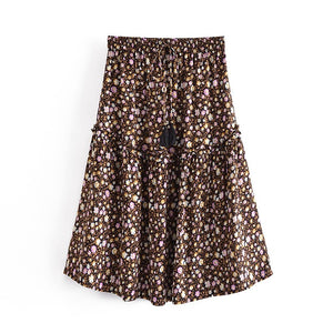 Floral  print,, boho skirt , Bohemian mini skirts