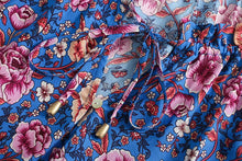 Load image into Gallery viewer, Mini Dress, Boho Sundress,Floral print
