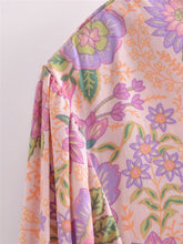 Load image into Gallery viewer, Floral Print,Bohemian Maxi Dress,Boho Sundress

