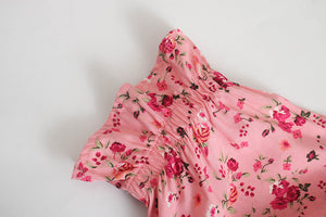 Maxi Dress, Boho Sundress,Floral print