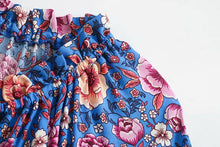 Load image into Gallery viewer, Mini Dress, Boho Sundress,Floral print
