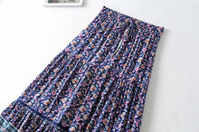 Load image into Gallery viewer, Boho Skirt, Maxi Skirt, Bohemian Wild Flower
