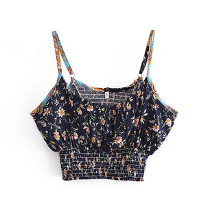 Floral Print,Long Pants and Tops ,Boho Sets
