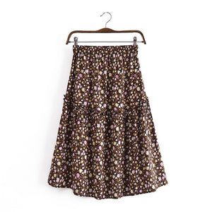Floral  print,, boho skirt , Bohemian mini skirts