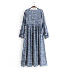 Load image into Gallery viewer, Maxi Dress, Boho Sundress,Floral Print
