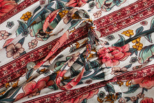 Load image into Gallery viewer, Floral Print Sundress,Boho Dress,Mini Dress

