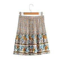 Load image into Gallery viewer, Boho Sets,Mini Skirt and Tops,Wild Flowers
