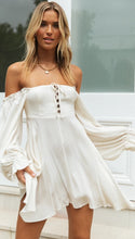 Load image into Gallery viewer, Sexy Off Shoulder ,bohemian Dress,boho Mini Sundress
