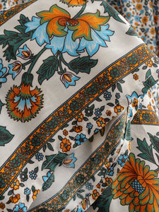 Floral Print,Boho Sundress, Boho Maxi Dress
