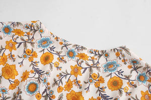 Boho Dress ,Floral Print ,Maxi Dress