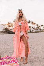 Load image into Gallery viewer, solid sashes, Bohemian dress , Boho maxi sundress
