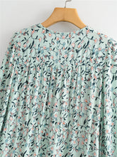 Load image into Gallery viewer, Mini Dress, Boho Sundress,Floral print
