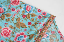 Load image into Gallery viewer, Floral Print V-neck,Boho Sundress,Boho Mini Dress
