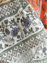 Load image into Gallery viewer, Floral Print ,Boho Maxi Dresses,deep V-neck Sundress
