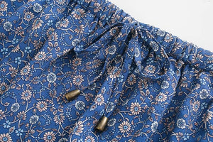 Boho Skirt, Midi Skirt, Wild Flower