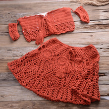 Load image into Gallery viewer, Solid hollow,Bikini Swimsuit,Biquini Swim Beachwear
