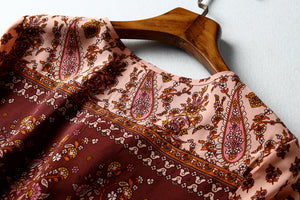 Boho Blouse, Vintage Blouse,Floral Print