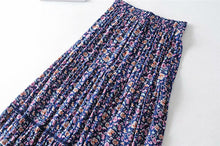 Load image into Gallery viewer, Boho Skirt, Maxi Skirt, Bohemian Wild Flower

