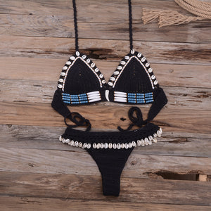 Solid hollow,Bikini Swimsuit,Biquini Swim Beachwear