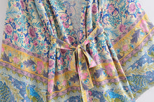 Load image into Gallery viewer, Floral print ,Bohemian Robe,Boho Kimono
