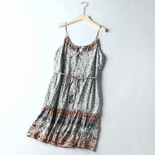 Load image into Gallery viewer, Mini Dress, Boho Sundress,Floral Print
