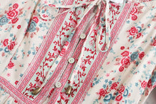 Load image into Gallery viewer, Floral print ,Boho maxi dresses, Boho Sundress
