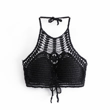 Load image into Gallery viewer, Hollow Out,Bohemian Crop Tops,Sexy Camis
