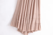 Load image into Gallery viewer, Backless Bohemian Maxi Dress, Boho Strapless Dress
