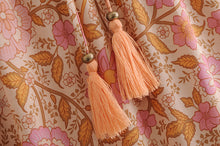 Load image into Gallery viewer, Pink Floral Printed ,Boho Skirt ,Maxi Skirt
