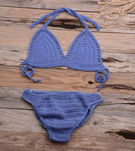 Load image into Gallery viewer, Solid hollow,Bikini  Swimsuit , Swim Beachwear
