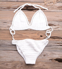 Load image into Gallery viewer, Solid hollow,Bikini  Swimsuit , Swim Beachwear
