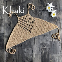 Load image into Gallery viewer, Solid hollow,Bikini Swimsuit ,Biquini Swim Beachwear
