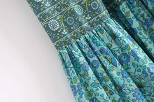 Load image into Gallery viewer, Floral Print , Bohemian Sundress,Boho Maxi Dress

