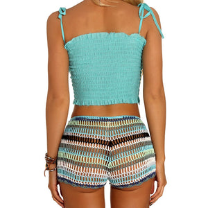 Hollow tassel ,Bikini Swimsuit,Biquini Swim Beachwear