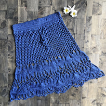 Load image into Gallery viewer, Solid hollow,Bohemian Mini skirts,Boho Skirts
